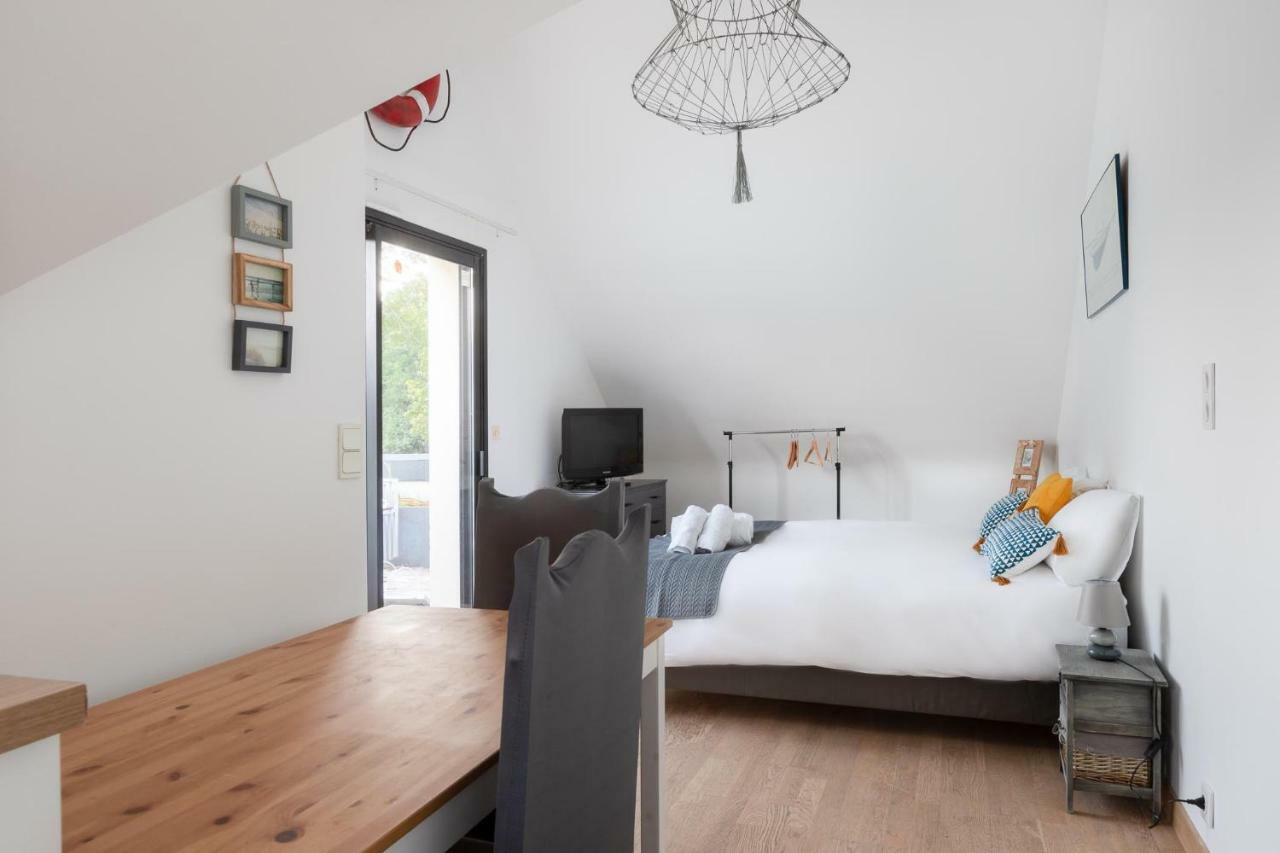 Bed and Breakfast Les Vestiges Du Jour Clohars-Fouesnant Exterior foto